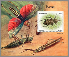 SIERRA LEONE 2023 MNH Insects Insekten S/S – OFFICIAL ISSUE – DHQ2418 - Sonstige & Ohne Zuordnung