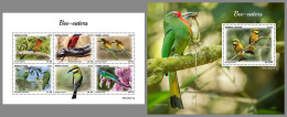 SIERRA LEONE 2023 MNH Bee-eaters Bienenfresser M/S+S/S – OFFICIAL ISSUE – DHQ2418 - Otros & Sin Clasificación