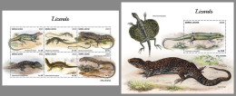 SIERRA LEONE 2023 MNH Lizards Eidechsen M/S+S/S – OFFICIAL ISSUE – DHQ2418 - Andere & Zonder Classificatie