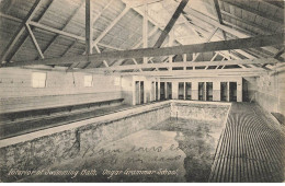 ROYAUME UNI #MK36083 INTERIOR OF SWIMMING BATH ONGAR GRAMMAR SCHOOL - Autres & Non Classés