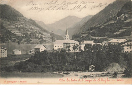 ITALIE #MK39237 BELLUNO UN SALUTO DAL LAGO DI ALLEGHE M .1000 - Belluno