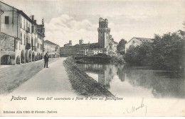 ITALIE #MK39236 PADOVA TORRE DELL OSSERVATORIO E PONTE DI FERRO SUL BACCHIGLIONE - Padova