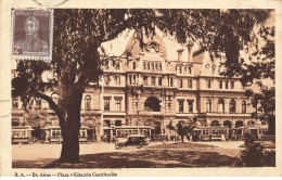 ARGENTINE #MK34200 BUENOS AIRES . PLAZA Y ESTACION CONSTITUCION - Argentina