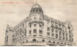 ESPAGNE #AS31554 SANTANDER HOTEL REAL FACHADA AL MAR - Cantabrië (Santander)