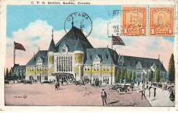 CANADA #MK34195 QUEBEC C.P.R STATION - Autres & Non Classés