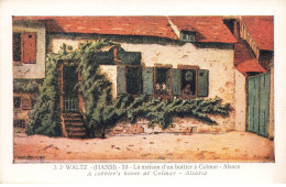 ILLUSTRATEUR #MK39572 LA MAISON D UN BOTTIER A COLMAR ALSACE ILLUST WALTZ HANSI - Hansi