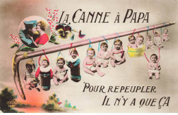 BEBES MULTIPLES #FG37915 LA CANNE A PAPA POUR REPEUPLER - Bébés