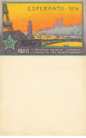 ESPERANTO #FG34986 CACHET INTERNACIA 1914 PARIS CONGRES - Esperanto