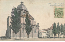 BELGIQUE #MK35492 GAND EGLISE SAINT PIERRE ET CASERNE D INFANTERIE - Gent