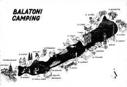 HONGRIE #AS30493 CAMPING BALATON - Ungarn