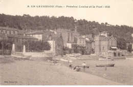 83 LE LAVANDOU #MK42916 PENSION LOUISE ET LE PORT - Le Lavandou