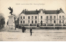 49 CHOLET #MK42595 LYCEE DE JEUNES FILLES PLACE DE LA REPUBLIQUE - Cholet