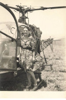 AVIATION #FG43454 HELICOPTERE ALOUETTE A DJEMILA PENDANT LA GUERRE D ALGERIE 1961 PHOTO - Hélicoptères