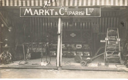 75011 PARIS #FG42989 COMMERCE MACHINE AGRICOLE MARKT AVENUE PARMENTIER CARTE PHOTO - District 11