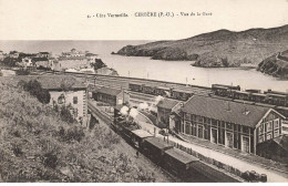 66 CERBERE #AS38456 VUE DE LA GARE TRAIN LOCOMOTIVE - Cerbere