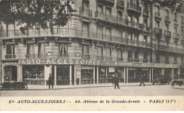 75017 PARIS #MK42863 AUTO ACCESSOIRES PUBLICITE - Cafés, Hoteles, Restaurantes