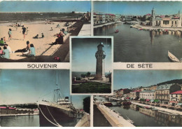 34 SETE #MK43075 SOUVENIR DE SETE MULTI VUES - Sete (Cette)