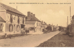 77 VILLIERS SAINT GEORGES #AS38575 RUE DE PROVINS CAFE MAYEUR - Villiers Saint Georges