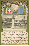 SUISSE #MK44010 LUZERN WASSERTHURM GUTSCH - Lucerne