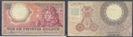 3537 HOLANDA 1955 NETHERLAND 25 GULDEN 1955 - Autres & Non Classés