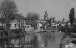 71 PARAY LE MONIAL #MK43418 LA BASILIQUE CARTE PHOTO - Paray Le Monial