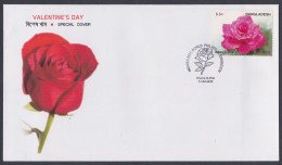 Bangladesh 2011 Private Cover Rose, Roses, Flower, Flowers - Bangladesch