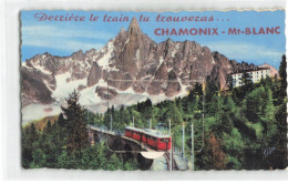 74 CHAMONIX MONT BLANC #AS38512 TRAIN SYSTEME - Chamonix-Mont-Blanc