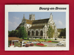 F-01-Bourg En Bresse-04PH5 L'église De Brou, Le Syndicat D'initiative, Voir Les Voitures, BE - Eglise De Brou
