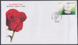 Bangladesh 2011 Private Cover Rose, Roses, Flower, Flowers - Bangladesch