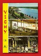 F-03-Vichy-11PH Multivues, Plan D'eau Et La Rotonde, Source Chamel, Parc Thermal, BE - Vichy