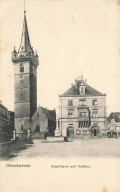 67 OBERNAI #AS38464 OBEREHNHEIM CHAPELLE KAPPELTURM UND RATHAUS CACHET ZUG 490 - Obernai