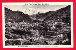 F-04-Digne Les Bains-02PH31 Vue Générale Sur La Ville Et Le Massif Des Trois évêchés - Digne