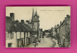 F-03-Ygrande-01PH15 La Grande Rue, Commerces, Animation, Cpa (état) - Other & Unclassified