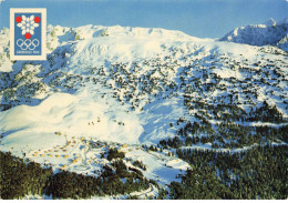 38 CHAMROUSSE #MK43110 VUE GENERALE MASSIF DES GRANDES ROUSSES ET GRAND PIC DE LA MEIJE - Chamrousse