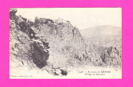 F-06-Gourdon-01P1 Vue Générale Sur Le Village De GOURDON, Cpa Précurseur BE - Gourdon