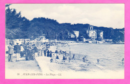 F-06-Juan Les Pins-05PH31 Vue Sur La Plage, Grosse Animation, Cpa BE - Juan-les-Pins