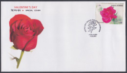 Bangladesh 2011 Private Cover Rose, Roses, Flower, Flowers - Bangladesch