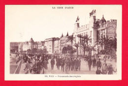 F-06-Nice-84PH23 La Promenade Des Anglais, Grosse Animation, Cpa BE - Autres & Non Classés