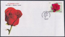 Bangladesh 2011 Private Cover Rose, Roses, Flower, Flowers - Bangladesch