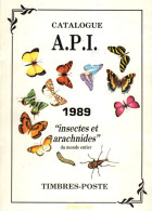 Catalogue Thématique A.P.I. 1989 Insectes Et Archnides Env 200 Pages - Thématiques