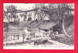 F-47-Marmande-26A46  Le Moulin De La Glacière, Lavandières, Cpa BE - Marmande