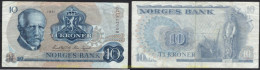 8427 NORUEGA 1981 NORGES 10 KRONER 1981 - Norvegia