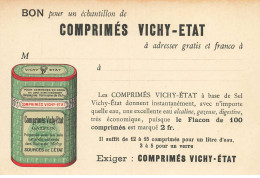 75004 PARIS #MK42809 PUBLICITE COMPRIMES VICHY ETAT - Other & Unclassified