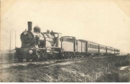 TRAINS #MK43714 UN RAPIDE DE BRUXELLES VERS 1905 SERIE 2161 2180 - Eisenbahnen