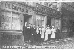 BELGIQUE #MK42037 BRUXELLES RUE DES HARENGS 14-16 RESTAURANT A L EPAULE DE MOUTON - Pubs, Hotels, Restaurants