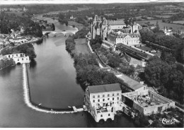 72 SOLESMES #MK43235  VUE AERIENNE L ABBAYE SAINT PIERRE - Solesmes