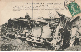 78 VILLEPREUX LES CLAYES #MK42900 LA CATASTROPHE DU 18 JUIN 1910 ACCIDENT LOCOMOTIVE TRAINS - Villepreux