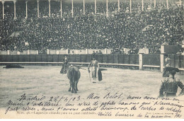 ESPAGNE #MK43933 LAGARTIJO CITANDO PARA UN PASE CAMBIADO TAUREAU CORRIDA - Madrid