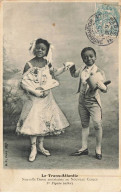 ETATS UNIS #FG43459 COUPLE ENFANTS NOIRS LE TRANS ATLANTIC NOUVELLE DANSE AMERICAINE CIRQUE USA - Black Americana