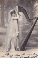 MUSIQUE(HARPE) FEMME - Musique Et Musiciens